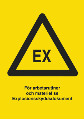 Ex-plate i henhold til ATEX